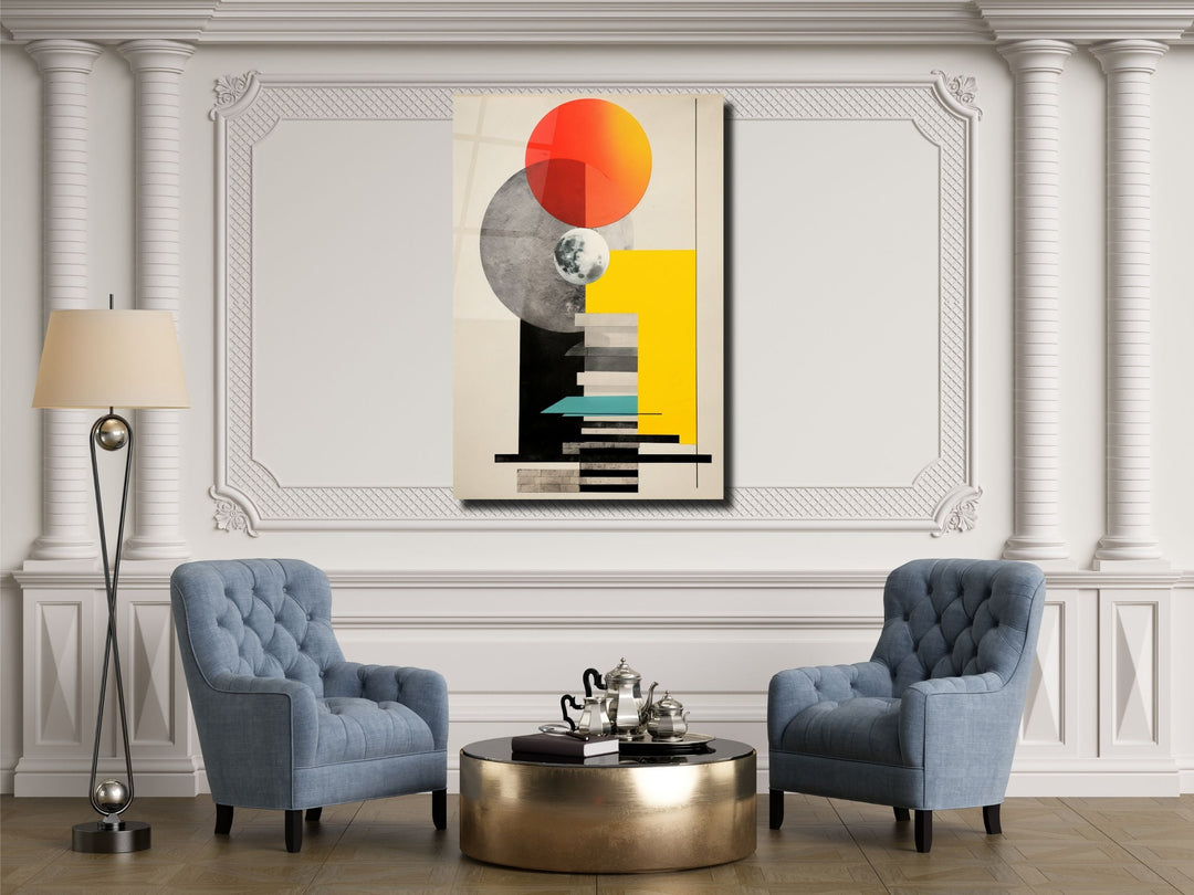 Abstract Minimalist Design Wall Art Decor-Home&Office Glass Printing Wall Painting