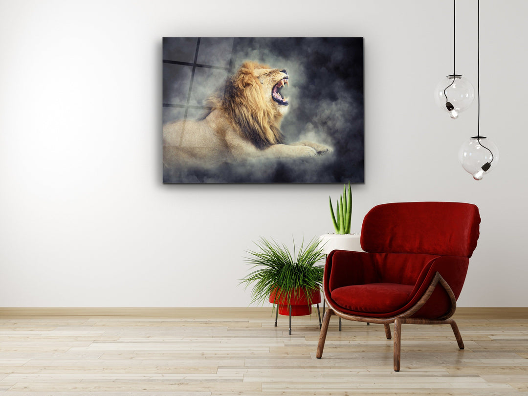 Glass Printing Wall Art-Home Office Wall Painting Decoration