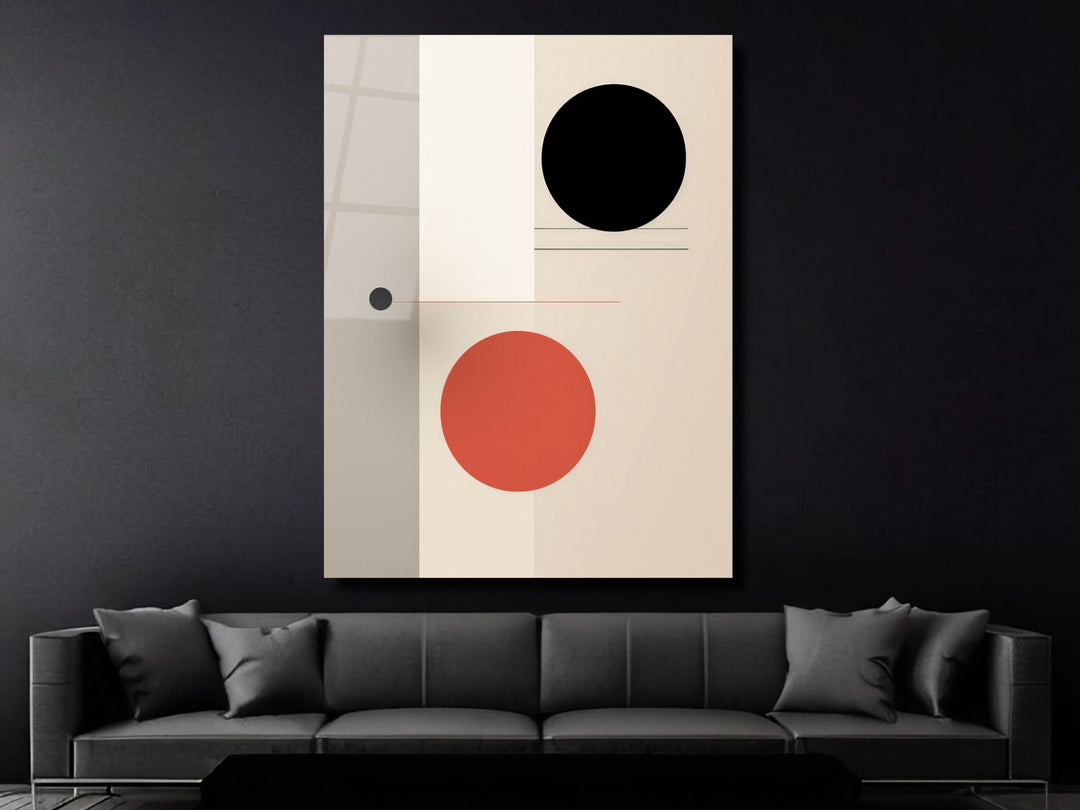 Abstract Minimalist Design Wall Art Decor-Home&Office Glass Printing Wall Painting