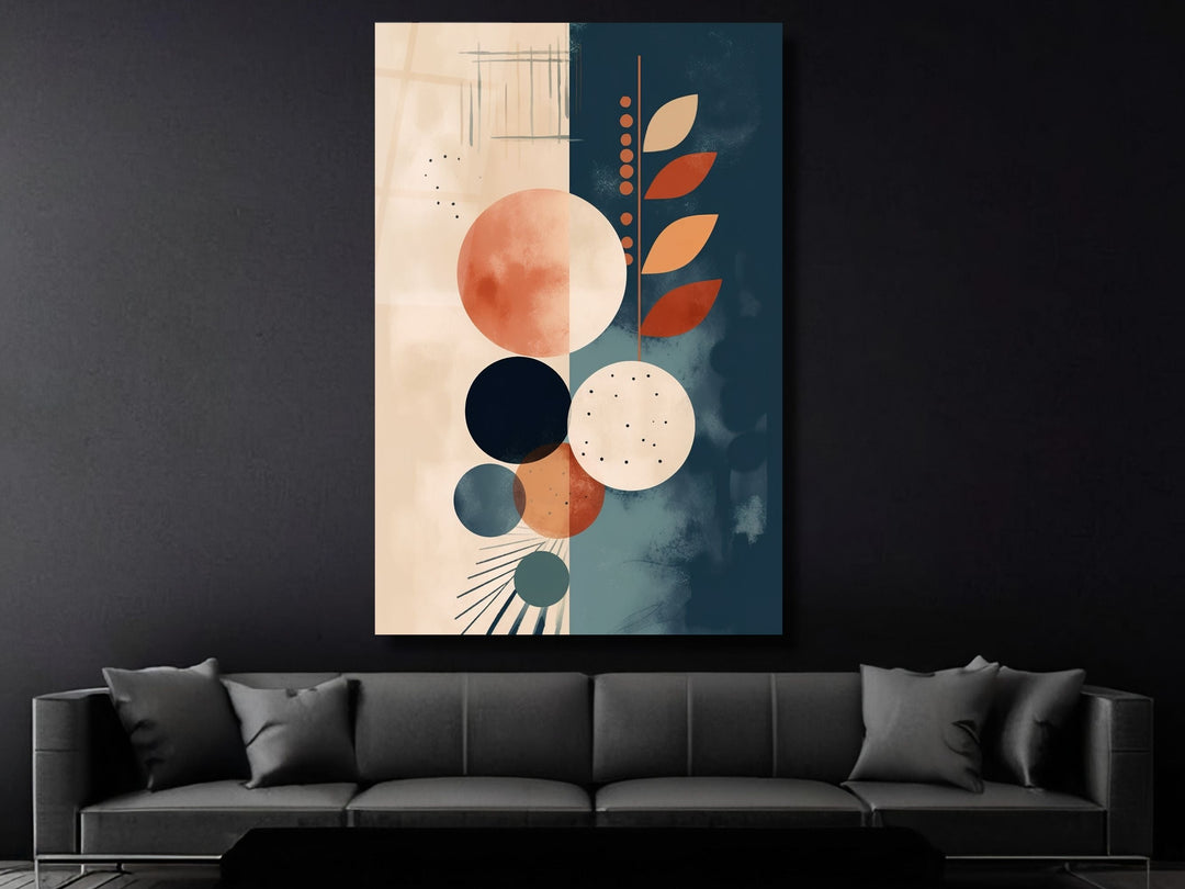 Abstract Minimalist Design Wall Art Decor-Home&Office Glass Printing Wall Painting