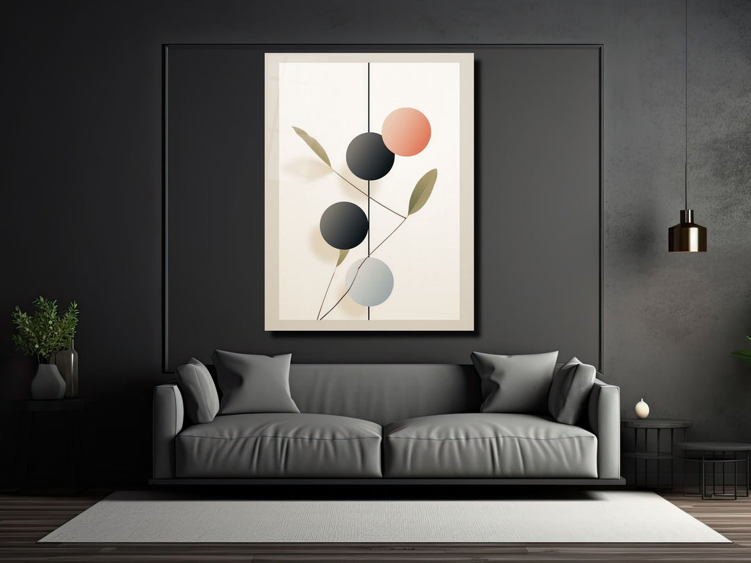 Abstract Minimalist Design Wall Art Decor-Home&Office Glass Printing Wall Painting