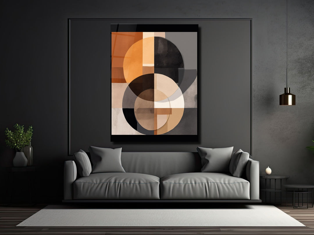 Abstract Minimalist Design Wall Art Decor-Home&Office Glass Printing Wall Painting