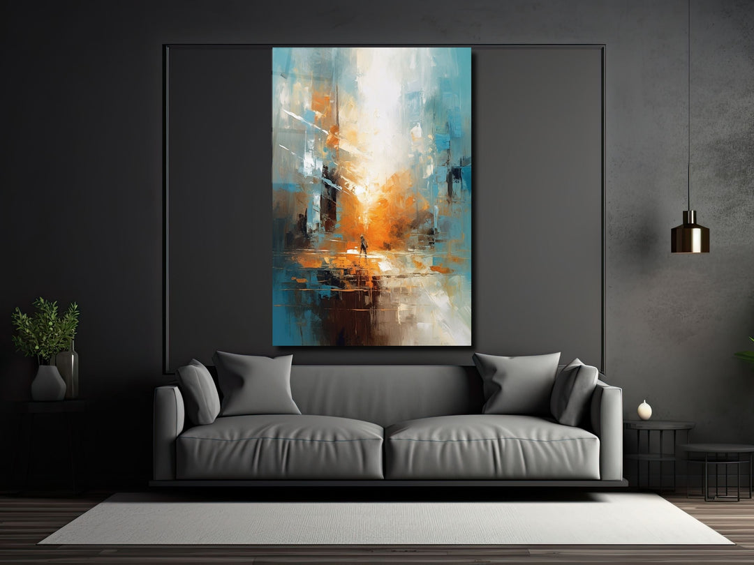 Abstract Minimalist Design Wall Art Decor-Home&Office Glass Printing Wall Painting