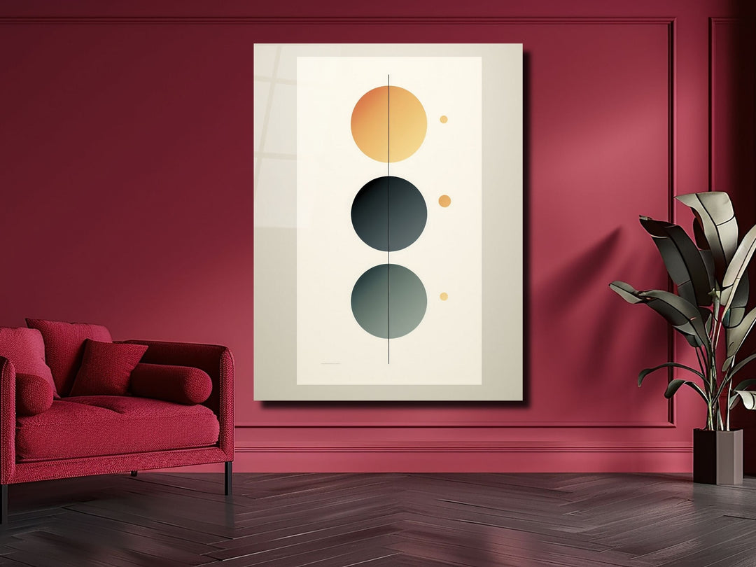 Abstract Minimalist Design Wall Art Decor-Home&Office Glass Printing Wall Painting