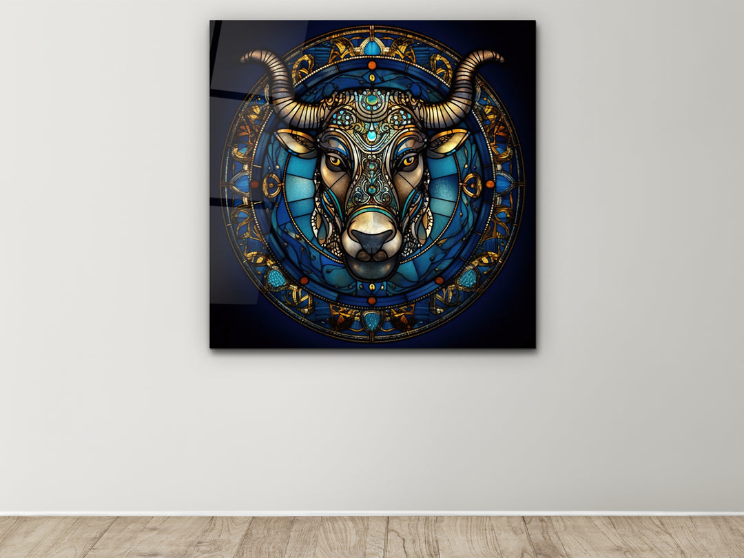 Taurus Glass Printing Wall Art - Home&Office Wall Decor