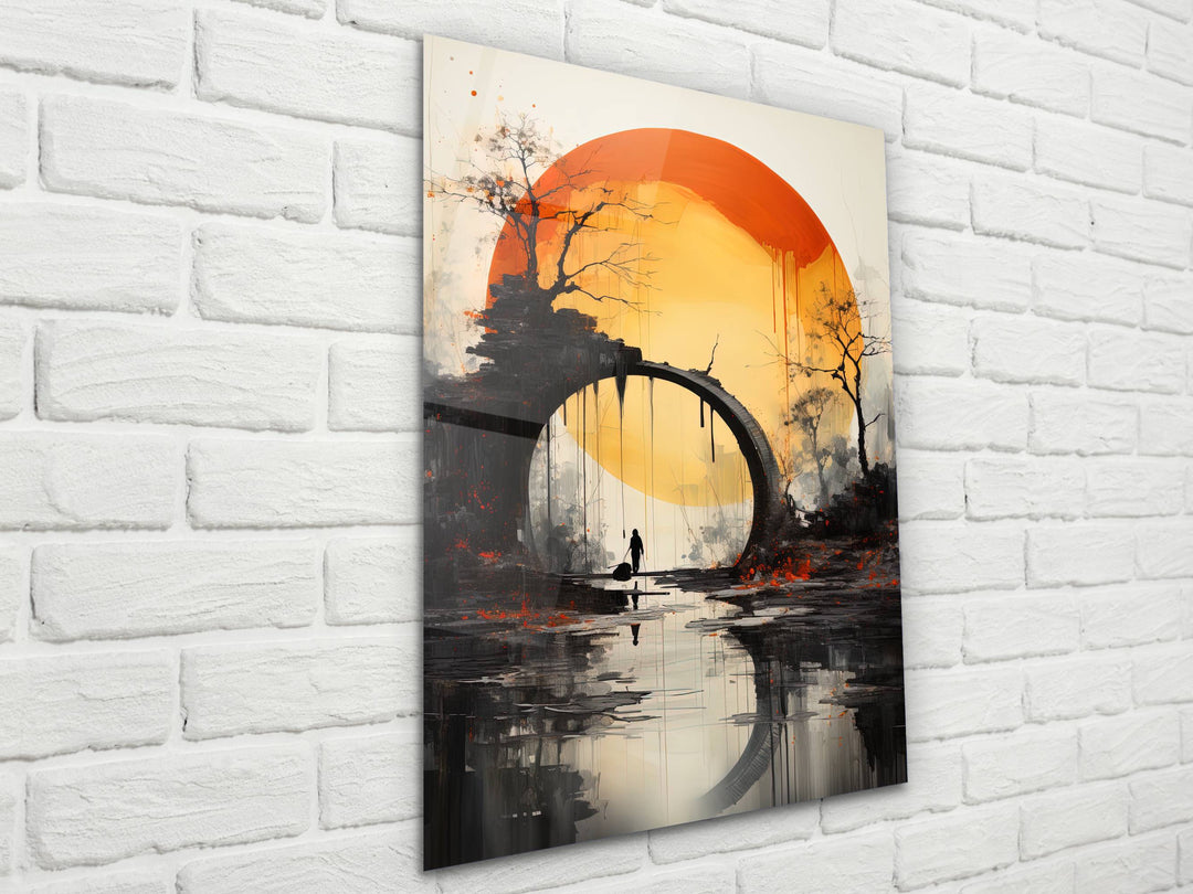 Abstract Minimalist Design Wall Art Decor-Home&Office Glass Printing Wall Painting