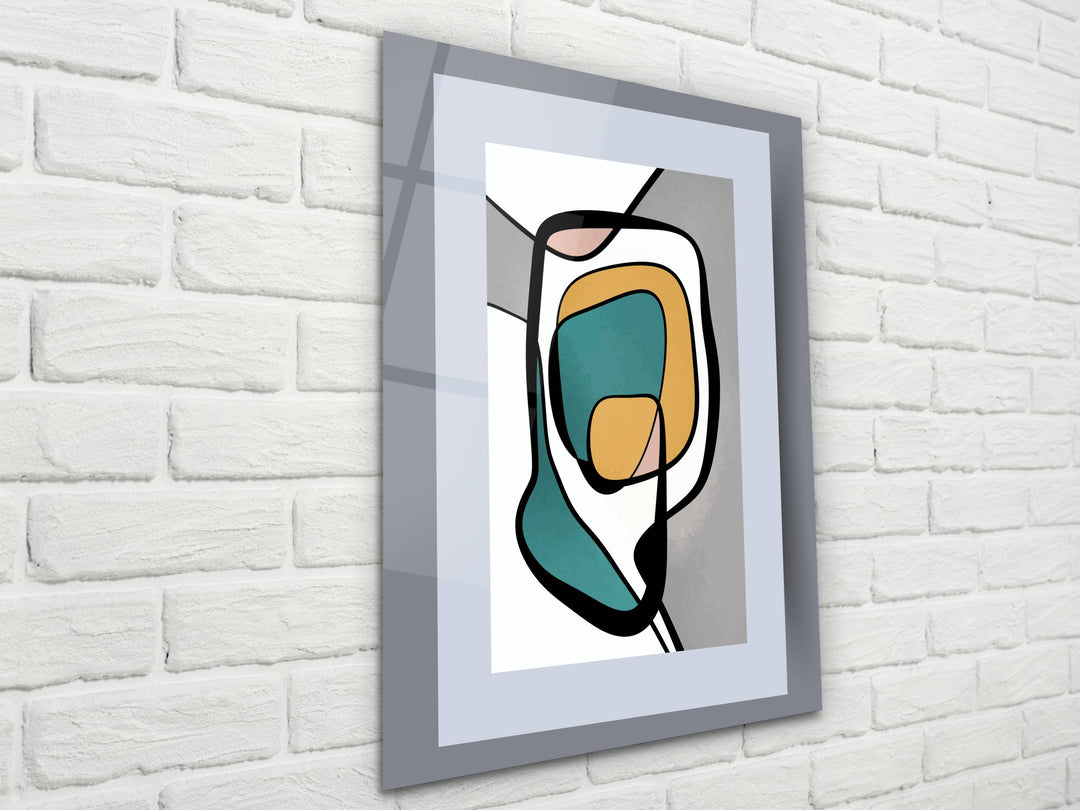 Abstract Minimalist Design Wall Art Decor-Home&Office Glass Printing Wall Painting