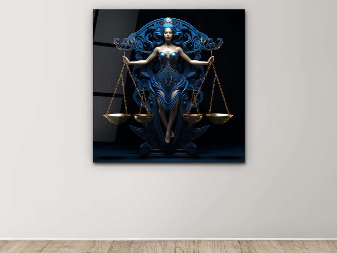 Libra Glass Printing Wall Art - Home&Office Wall Decor