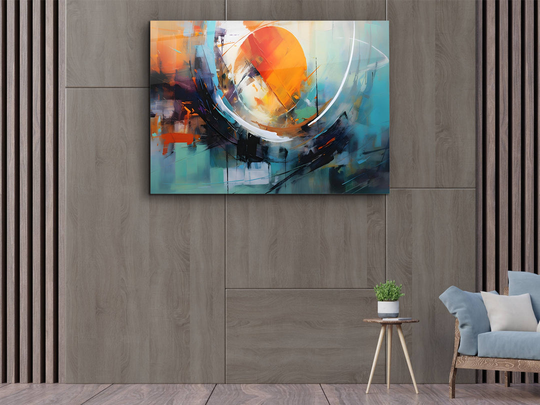 Abstract Minimalist Design Wall Art Decor-Home&Office Glass Printing Wall Painting