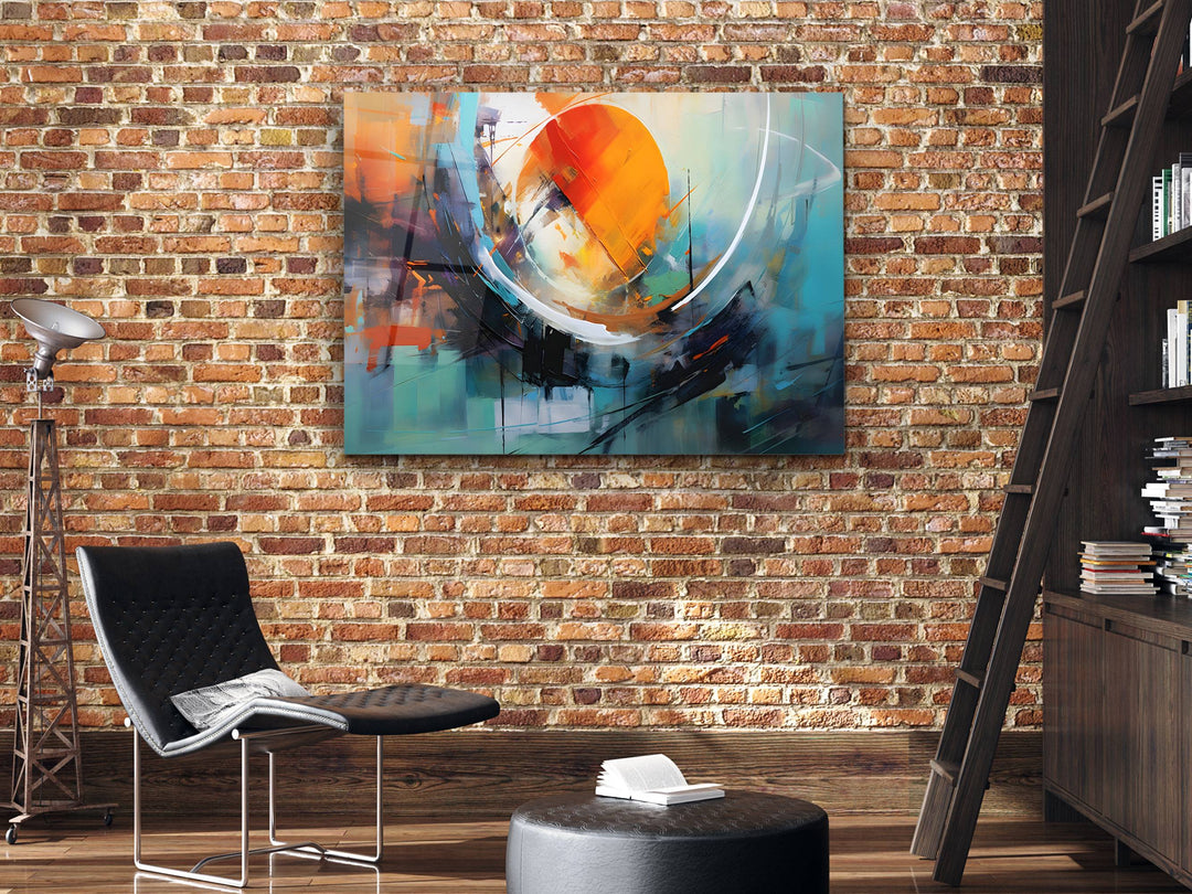 Abstract Minimalist Design Wall Art Decor-Home&Office Glass Printing Wall Painting