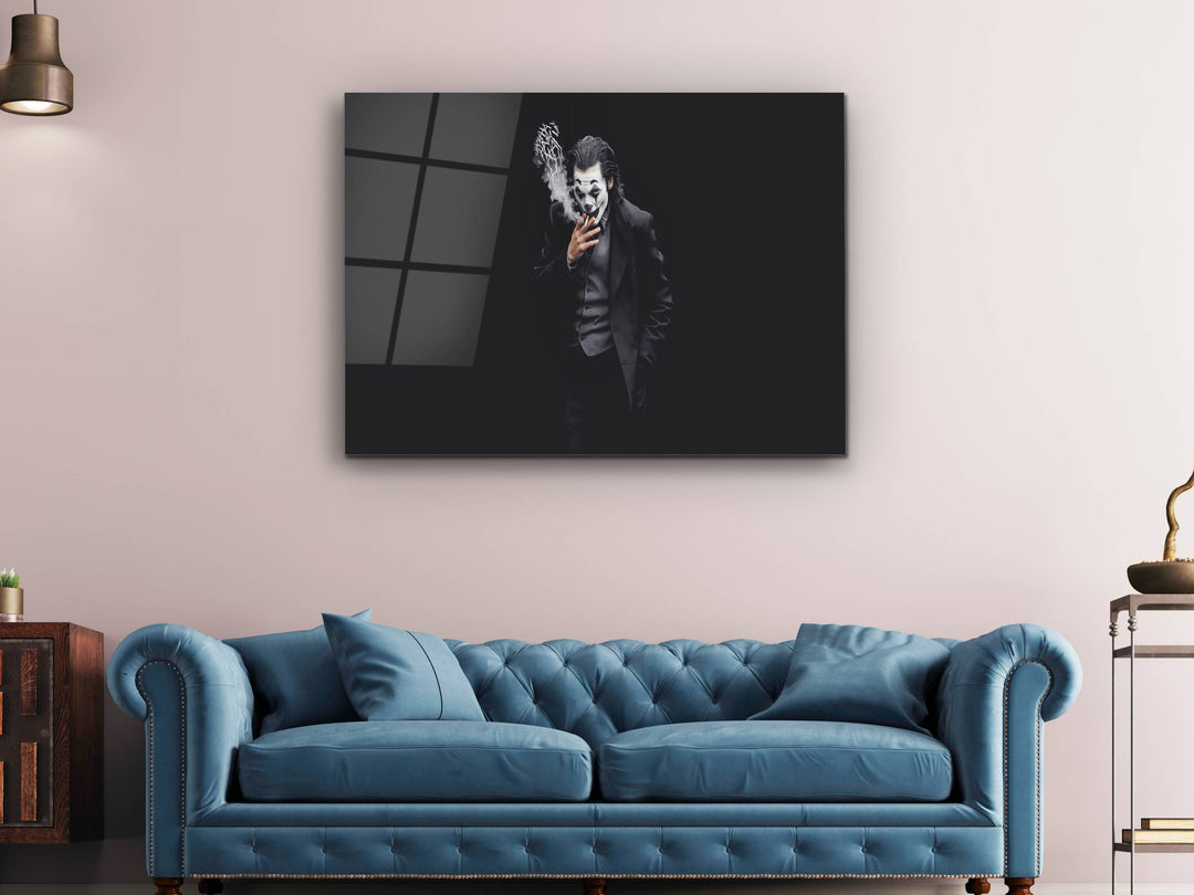 Joker Glass Printing Wall Art - Modern Glass Wall Decor