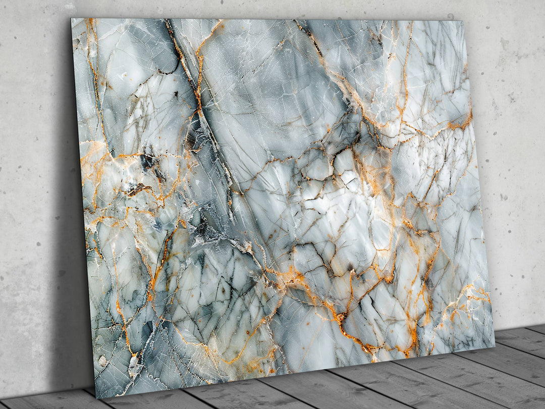 Abstract Marble Pattern Glass Printing Wall Art - Home&Office Wall Decor