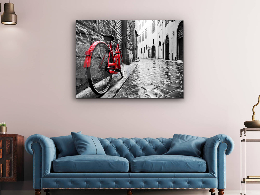 Street View Glass Printing Wall Art - Modern Wall Decor