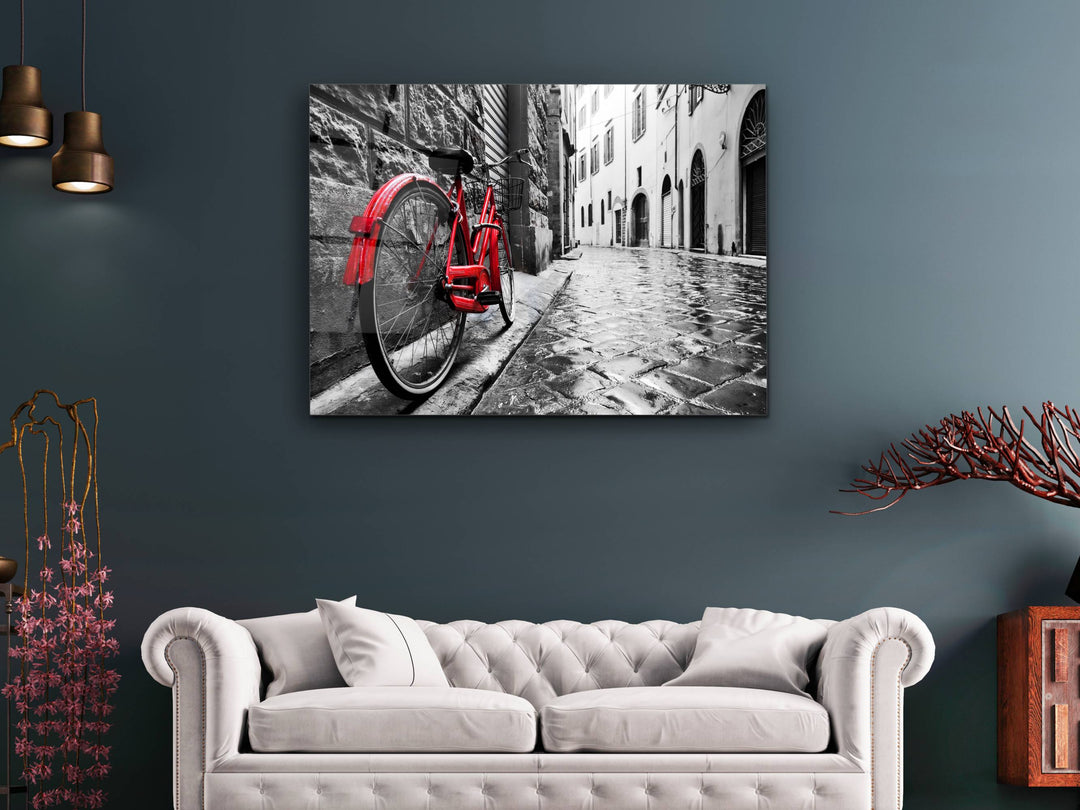 Street View Glass Printing Wall Art - Modern Wall Decor