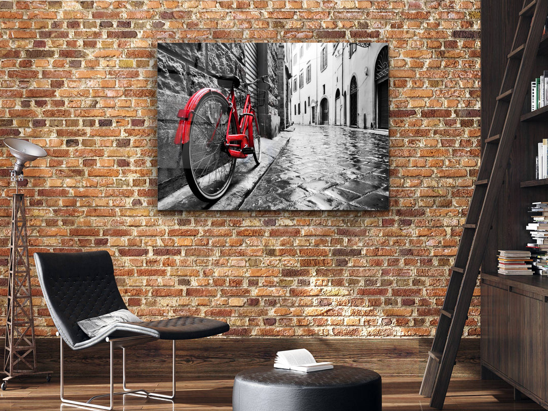 Street View Glass Printing Wall Art - Modern Wall Decor