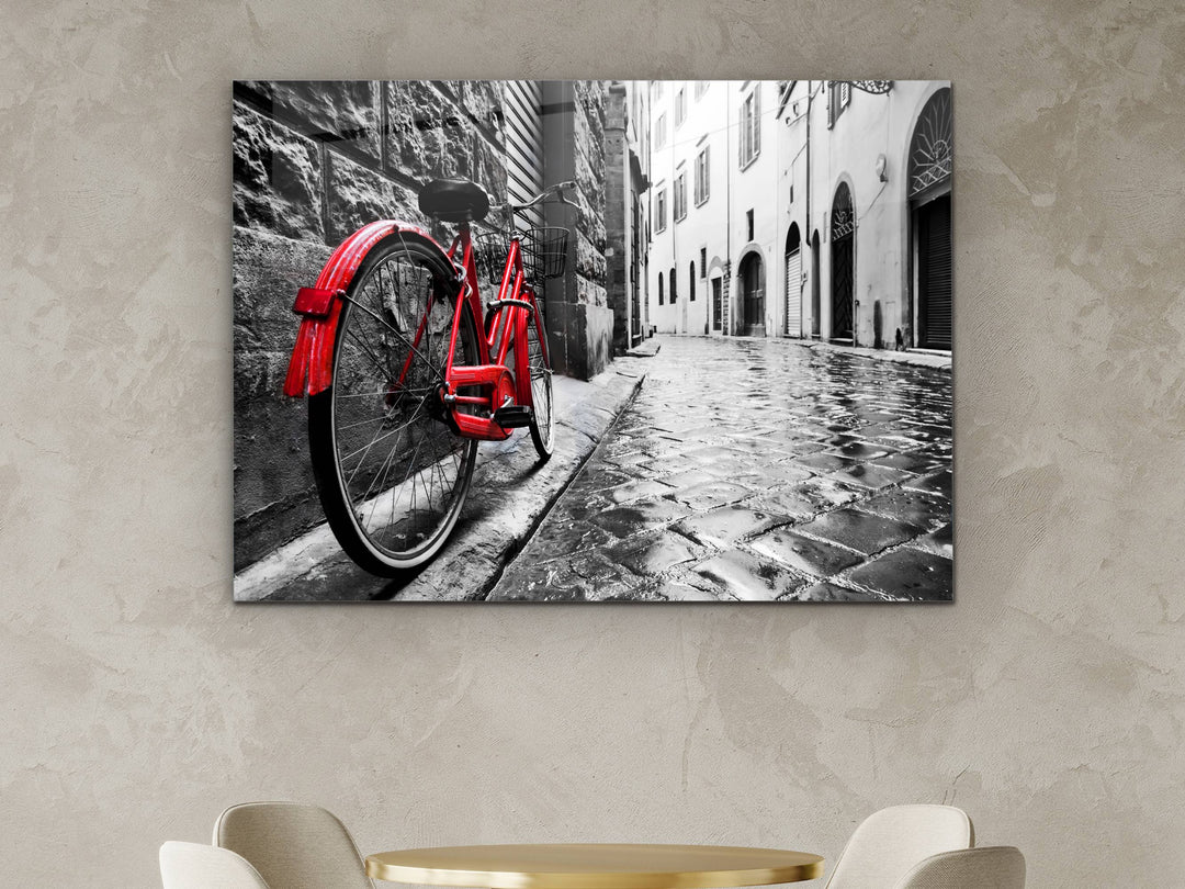 Street View Glass Printing Wall Art - Modern Wall Decor