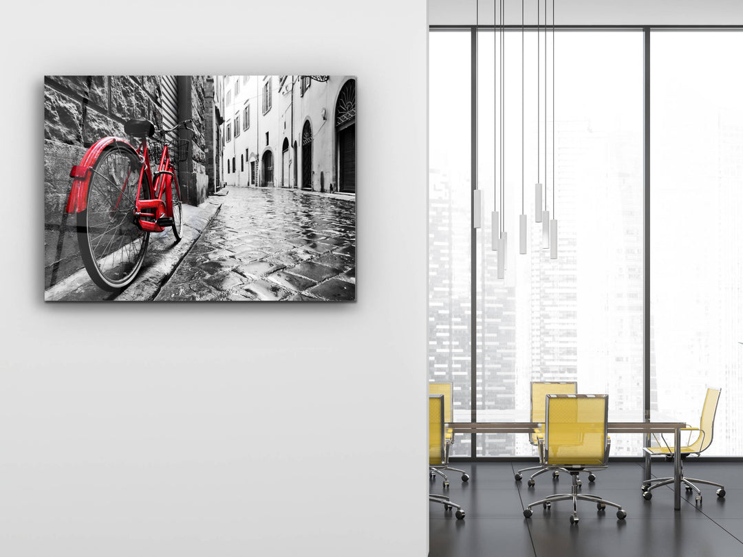 Street View Glass Printing Wall Art - Modern Wall Decor