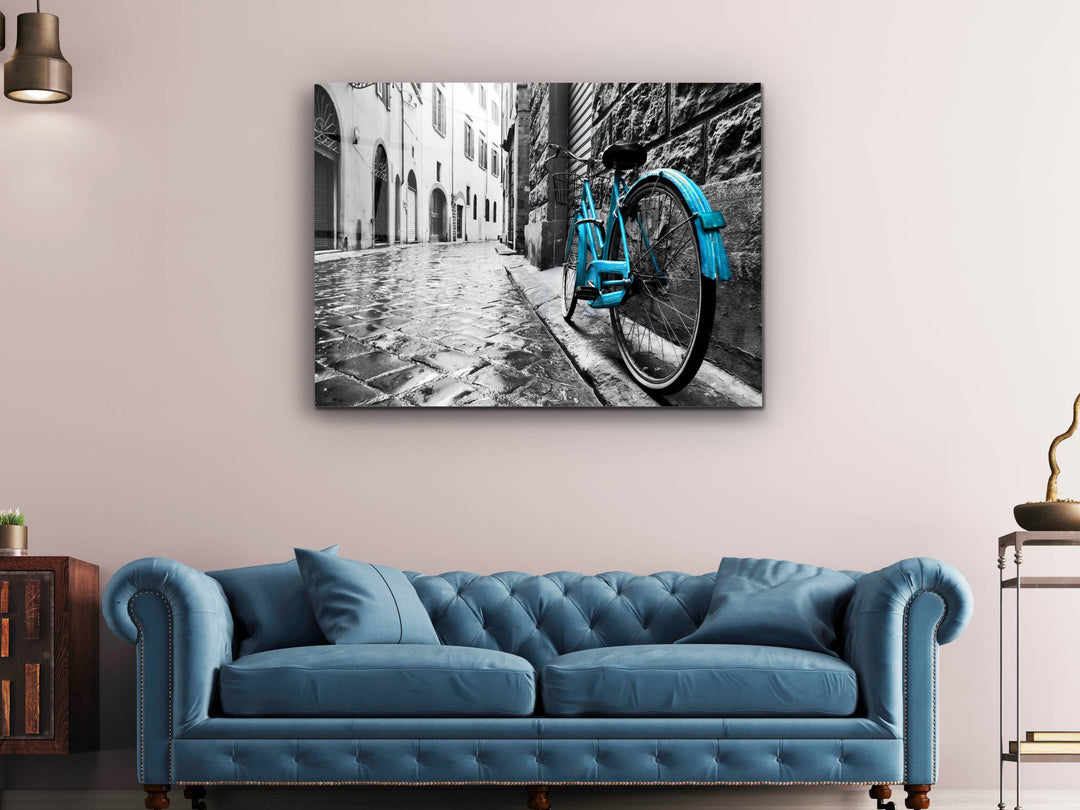 Street View Glass Printing Wall Art - Modern Wall Decor