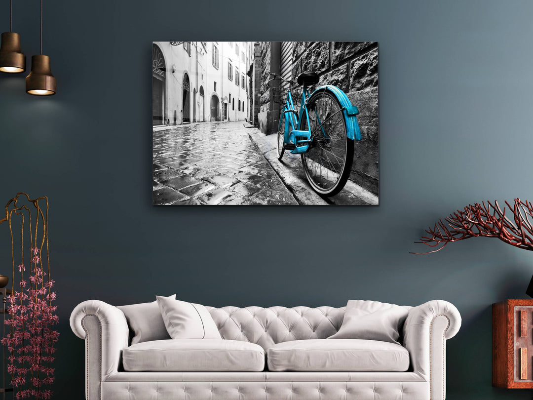 Street View Glass Printing Wall Art - Modern Wall Decor