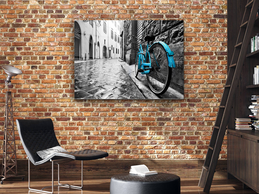 Street View Glass Printing Wall Art - Modern Wall Decor