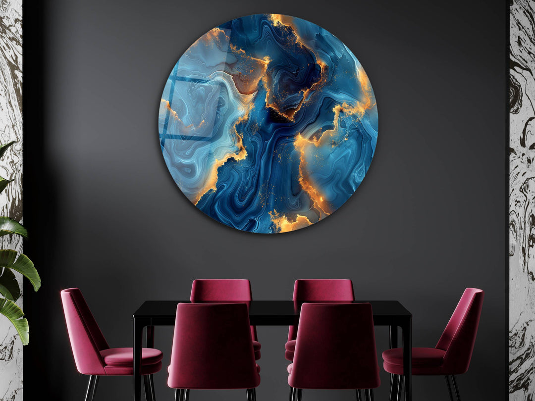 Abstract Marble Design Wall Art Decor-Home&Office Glass Printing Wall Painting