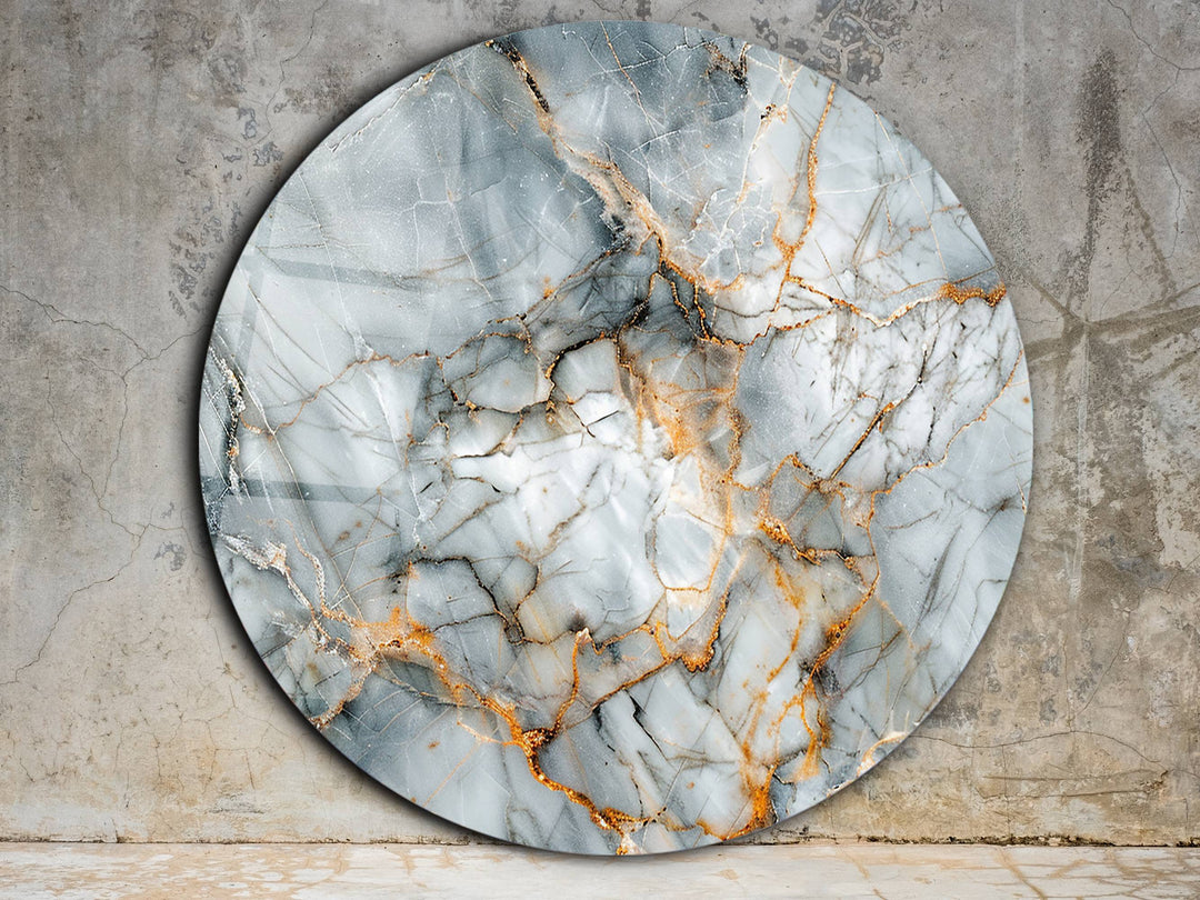 Abstract Marble Design Wall Art Decor-Home&Office Glass Printing Wall Painting