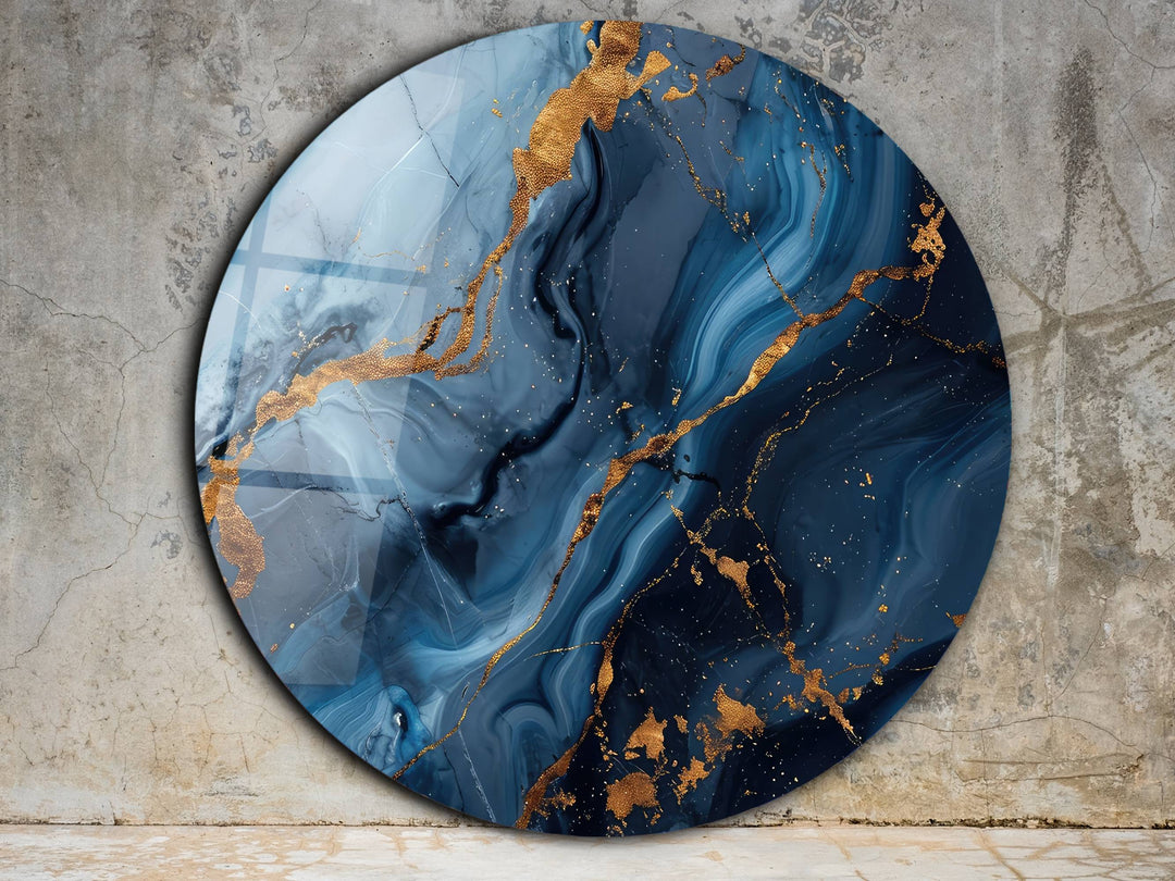 Abstract Marble Design Wall Art Decor-Home&Office Glass Printing Wall Painting