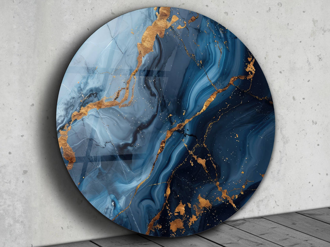 Abstract Marble Design Wall Art Decor-Home&Office Glass Printing Wall Painting