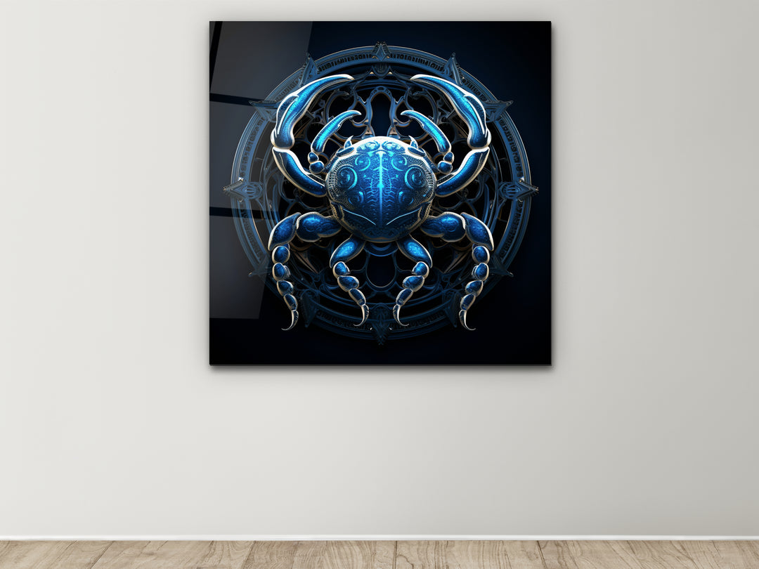 Cancer Glass Printing Wall Art - Home&Office Wall Decor