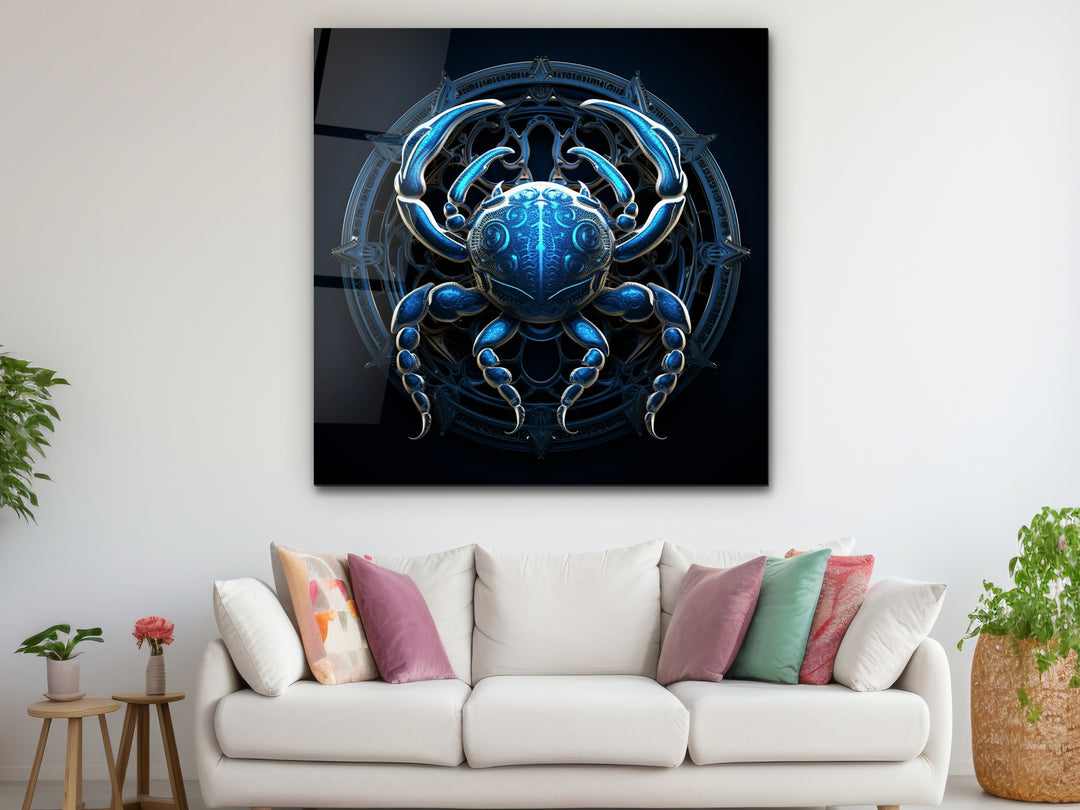 Cancer Glass Printing Wall Art - Home&Office Wall Decor