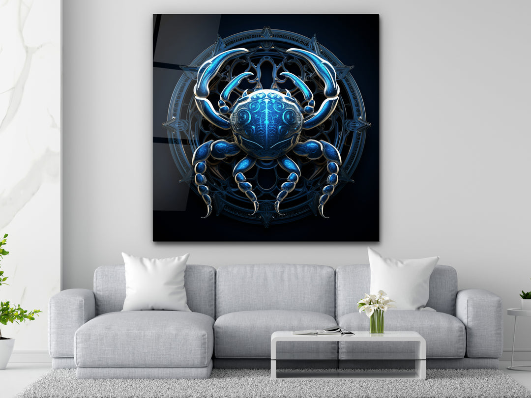 Cancer Glass Printing Wall Art - Home&Office Wall Decor